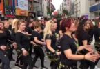 شاهد نساء "تركيا" يحتفلون ب "يوم المرأة العالمي" بوصلة رقص علي "بشرة خير"