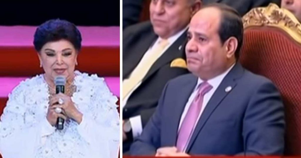 رجاء الجداوي تبكي السيسي