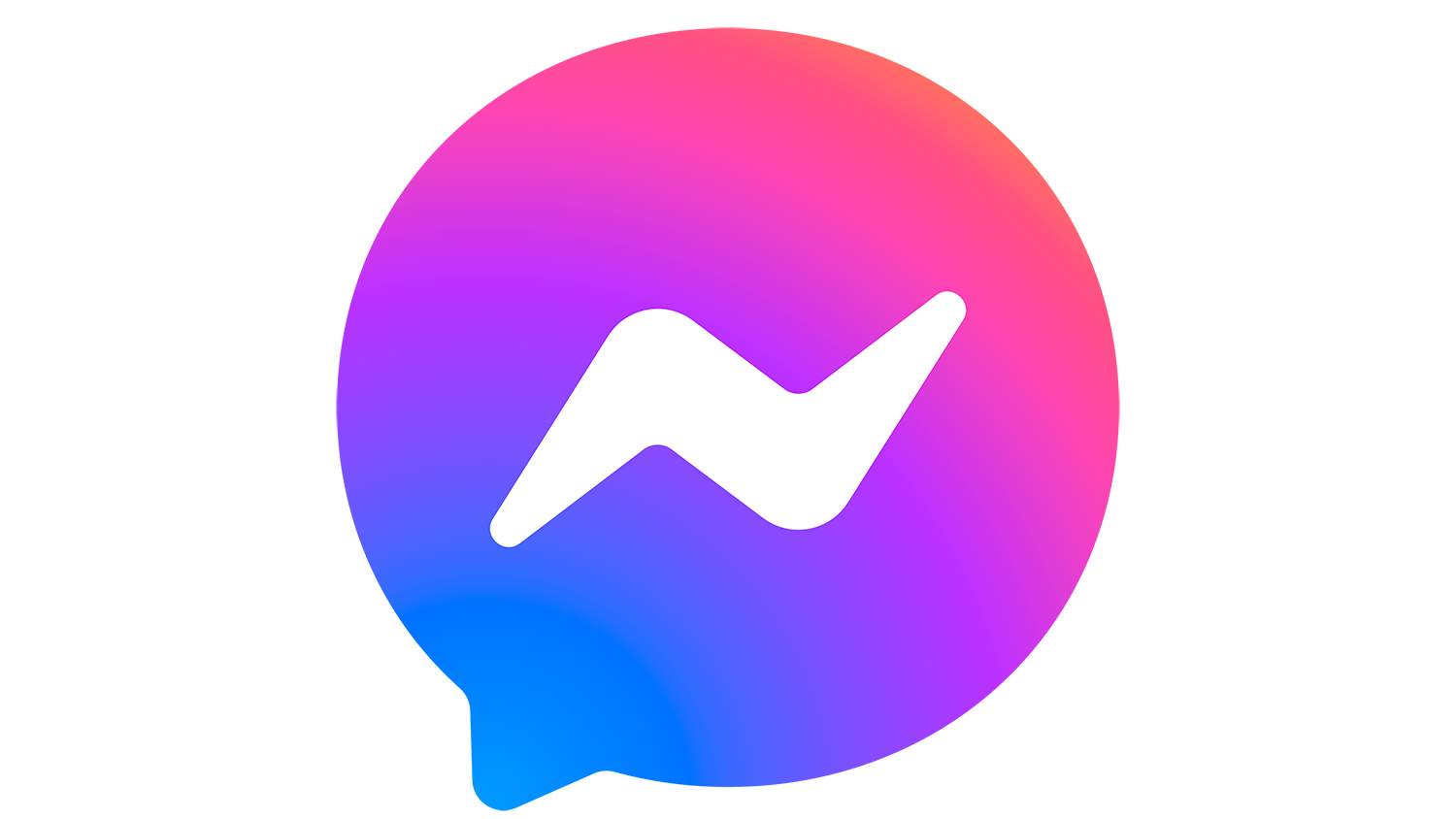 facebook messenger logo - رسائل الازر