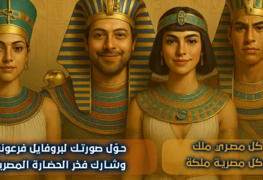 المتحف المصري الكبير – غيّر صورة بروفايلك ملك أو ملكة فرعونية