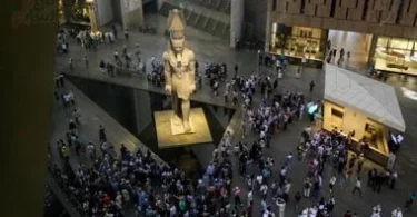 غرق المتحف المصري الكبير