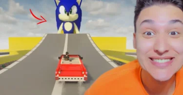 سيارة صغيرة ضد سونيك العملاق - ترندات مصر