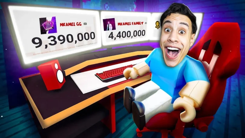 إزاي بقيت يوتيوبر مشهور في 5 دقايق بس؟! 😱🔥 | محاكي اليوتيوبر المصري الكحيان في روبلوكس - ترندات مصر