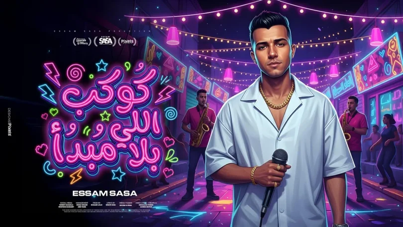 كوكب اللي بلا مبداء ( 100 مساء يابا عليكو ) عصام صاصا الكروان - توزيع خالد لولو Official Video - ترندات مصر