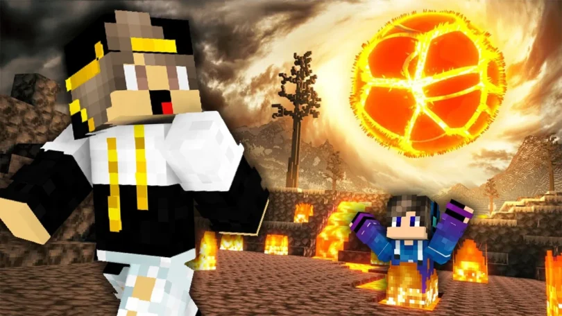 ماين كرافت ولكن الشمس انفجرت وحرقت كل شيء وانسجنت انا واصدقائي تحت الارض ( 100 يوم تحت الارض )🔥🔥