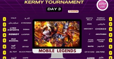 ثالث ايام البطوله الفشيخه في لعبه موبايل ليجيند مع المعلق الكبير كيرمي الفشيخ