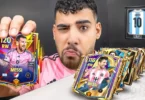 عملت التشكيلة التاريخيه لجميع كروت ميسي🤯🇦🇷