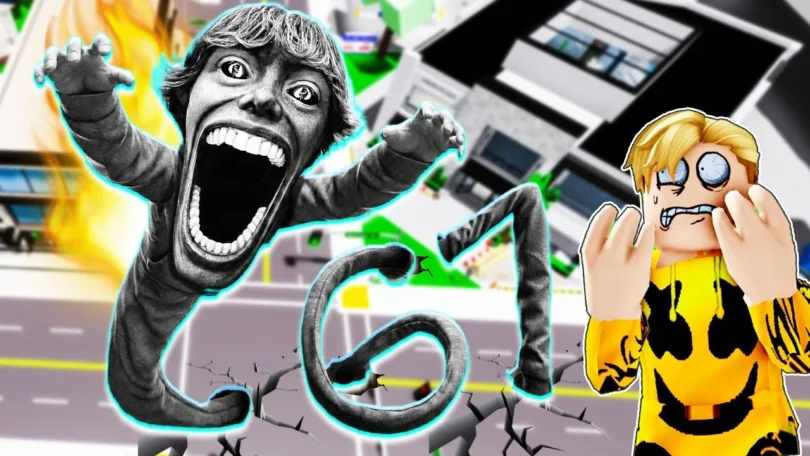 فيلم روبلوكس : دودة طفل 67 تهاجم ماب البيوت وتدمّره! 💥🐛 أقوى هجوم في اللعبة!😱💣