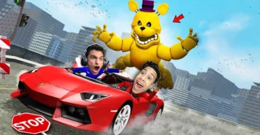 لعبة الغميضة التحول والهروب من اسرع فريدي في العالم بسيارة فضائية مع عبدو ماندو 🔥😱 | Garry's Mod