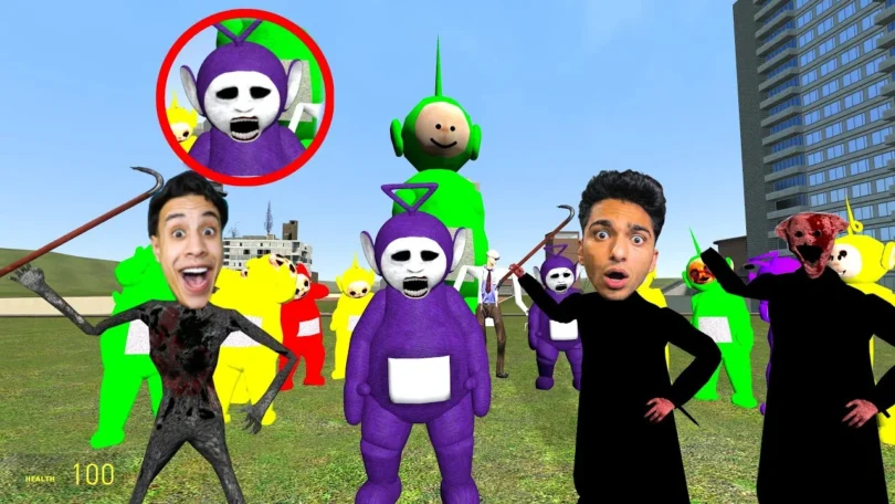 تحدي الذهاب الي عالم تيلتابيز المرعب ومقابله الدكتور الشرير الي بيحاول صنع منهم وحوش😱 | Garry's Mod