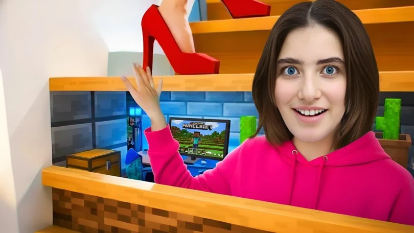 بنيت غرفة سرية في ماين كرافت !