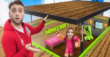 اكتشفت غرفة اختي السرية في ماين كرافت !