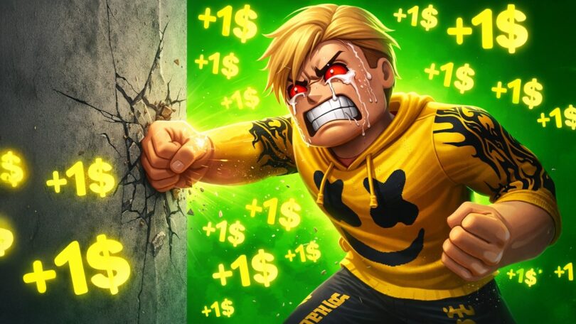 فيلم روبلوكس : كل ما تتألم اكثر = 1$+ ..💸😱الوجع يكسبك فلوس اغرب عالم ل روبلوكس