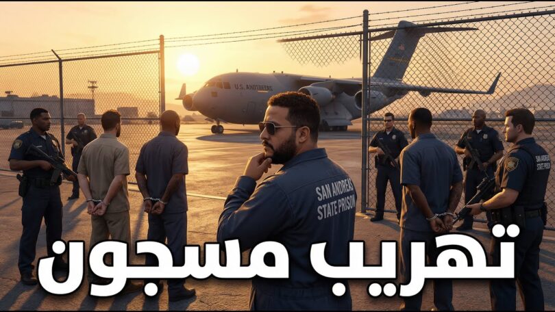 قراند 5 :هجمنا علي السجن😱🔥 | GTA V 🔥
