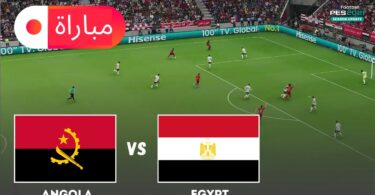 مصر أنغولا محاكاة مباراة - تفاصيل الخبر