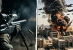 صورة تعبيرية من فيلم وثائقي يجسد عملية تصفية خامنئي والقصف الجوي على طهران وبداية حرب الخليج.