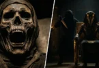 صورة من فيلم وثائقي يكشف سر المومياء الصارخة والجريمة التي دبرها الأمير بنتاور ضد رمسيس الثالث.