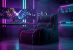 بين باج جيمنج - Gaming Bean Bag Pro Setup بإضاءة RGB من Bomba Now في مصر