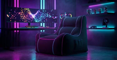 بين باج جيمنج - Gaming Bean Bag Pro Setup بإضاءة RGB من Bomba Now في مصر