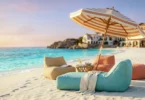 شماسي بحر وبين باج Outdoor - تجهيزات الشاطئ الكاملة من Bomba Now في الساحل الشمالي