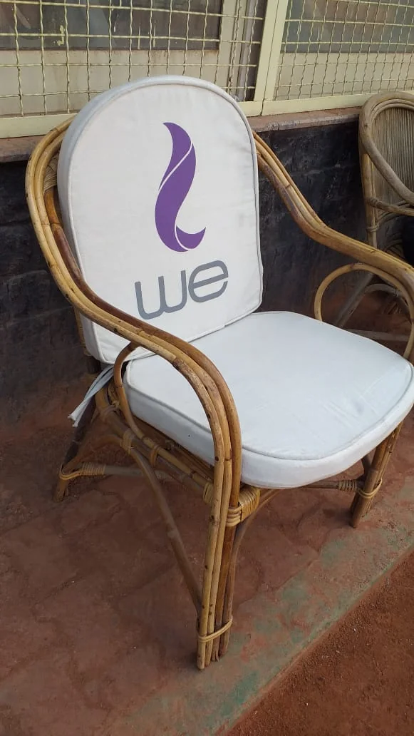 WE Telecom Corporate Rattan Chair Cushion by Bomba Now منتجات كوربوريت من Bomba Now - كوشن كرسي روطان WE Telecom